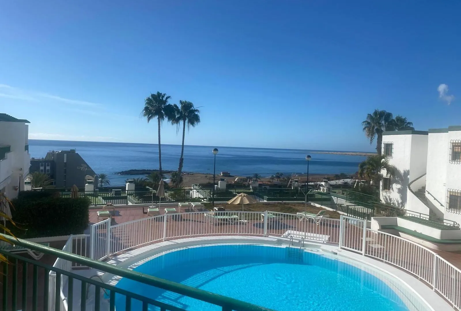 Sea View 2Br Toploctaion Heated Pool 5 Min To Beach San Agustín Appartamento