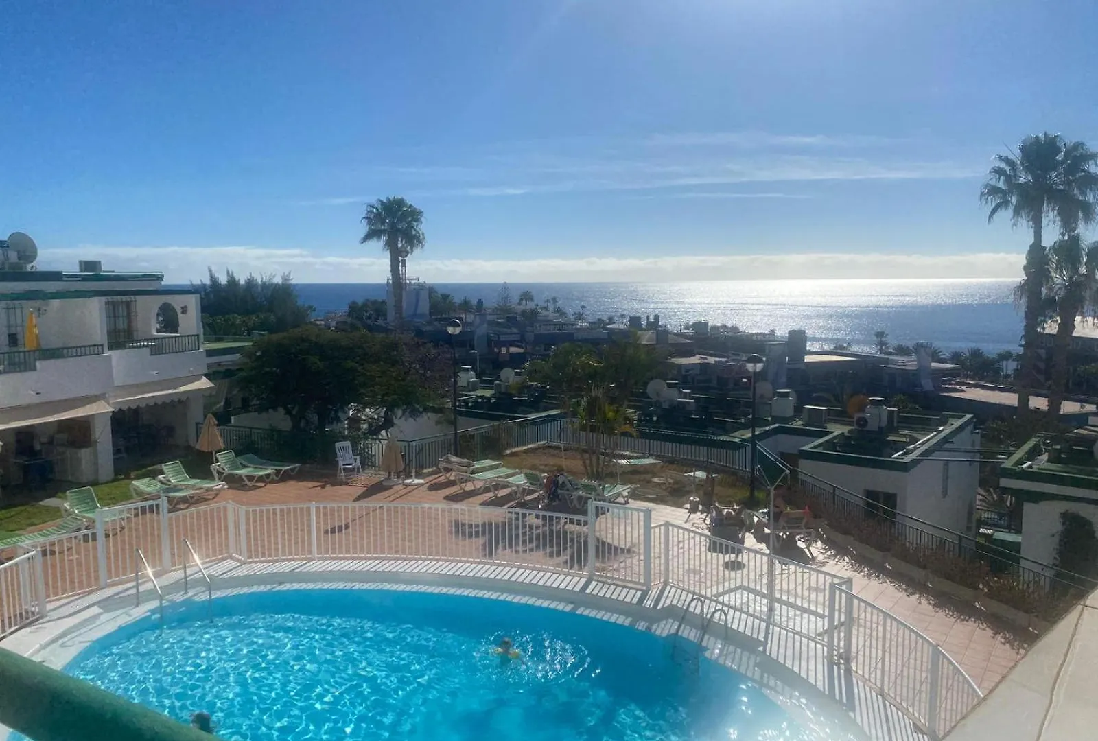 Sea View 2Br Toploctaion Heated Pool 5 Min To Beach San Agustín Appartamento